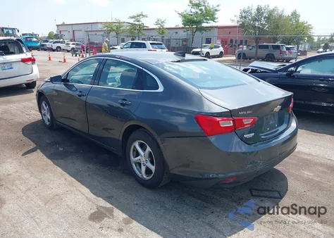 2017 Chevrolet Malibu Ls из США, поврежденный, VIN 1G1ZB5STXHF166551